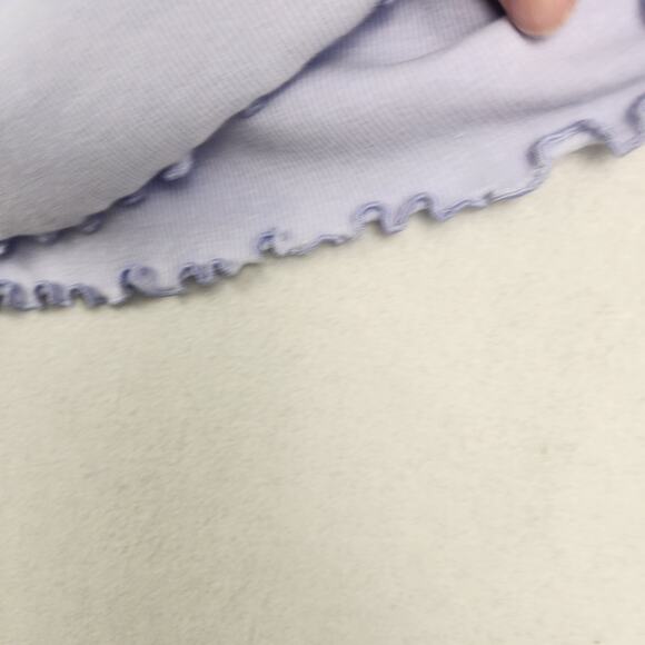 Seriously Soft Aeropostale Baby Dee Top Womens L Lilac Sun Graphic Cropped - Picture 11 of 16